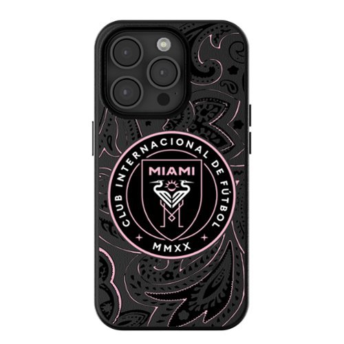 Keyscaper - MLS - Inter Miami CF iPhone Magnetic Bump Case - 16 Pro Max - Black-Front_Standard 