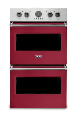 Front. Viking - 30" Viking Professional 5 Series Built-In Double Electric Convection Wall Oven - Valentine - Valentine.