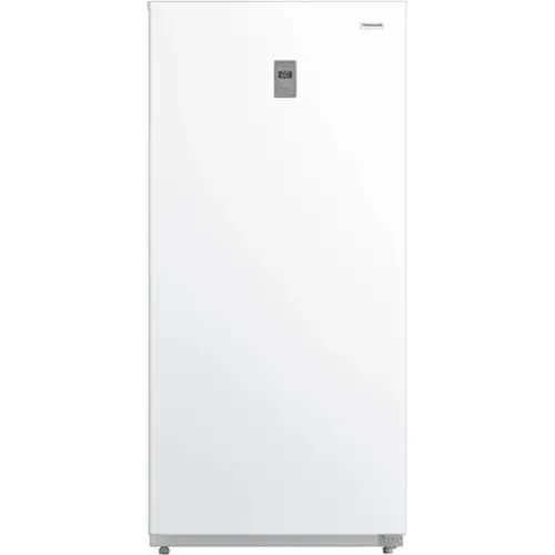 Front. Frigidaire - 15 Cu. Ft. Garage Ready Upright Convertible Freezer / Refrigerator - White.