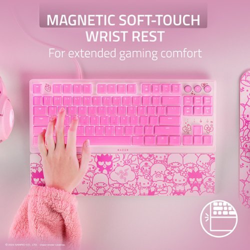Razer Ornata V3 TKL Wired Mecha-Membrane Gaming Keyboard with Chroma RGB Backlighting - Hello Kitty Edition HOW TO BUY