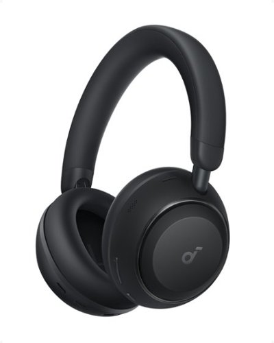 Soundcore - by Anker Space 2 True Wireless Noise Cancelling Over-the-Ear Headphones with 50H ANC Playtime and All-Day Comfort - Black