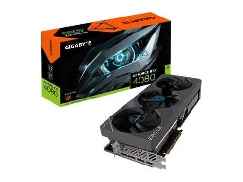 GIGABYTE NVIDIA GeForce RTX 4080 Eagle 16GB GDDR6X PCI Express 4.0 Graphics Card - Black WORLDWIDE DELIVERY
