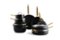 GreenPan - Reserve Ceramic Nonstick 10-Piece Cookware Set - Black-Angle_Standard