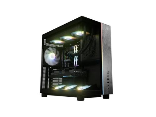 Andromeda Insights - V3 Gaming PC - RTX 5070 Ti, Ryzen 7 9800X3D, 32GB DDR5, 2TB SSD, 850W Gold, Win 11 - Black-Front_Standard 
