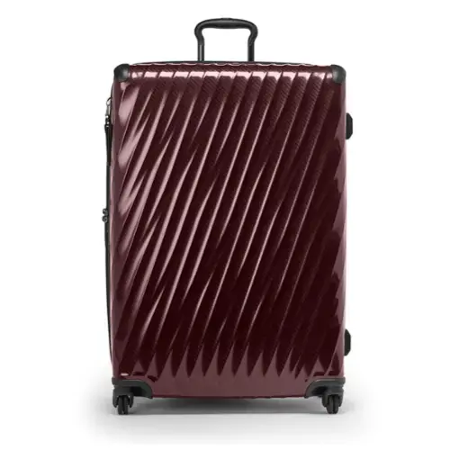 Front. TUMI - 19 Degree Lite Extended Trip 30" Packing Case Suitcase - Wine.