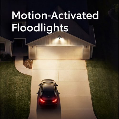 Ring Floodlight Cam, Wired (newest model) — Wide-Angle Retinal 2K Video, 6x Enhanced Zoom, Ultra-Bright Floodlights - White WORLDWIDE DELIVERY