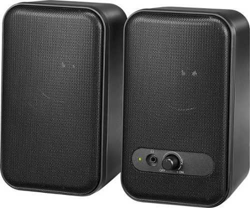 Insignia™ 2.0 Computer Speakers (2-Piece) - Black BUY IN MIDDLE EAST