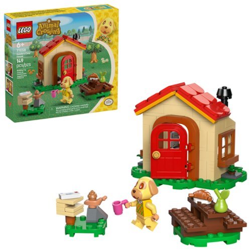 LEGO - Animal Crossing Goldie’s Cozy House Kids Toy 77058-Front_Standard 