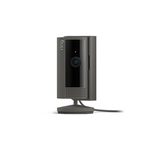 Ring Indoor Plug-In 1080p Security Camera (2nd - Generation) with Privacy cover - Charcoal SHOP ONLINE