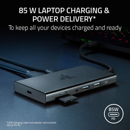 Razer USB C Dock Station with 11 Ports - Black SHOP ONLINE