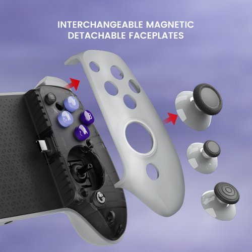 GameSir G8 Galileo USB-C Mobile Gaming Controller for Android & iPhone 15 Series, Plug & Play w/ Hall Effect Joysticks & Trigger - Gray BUY IN AUSTRALIA
