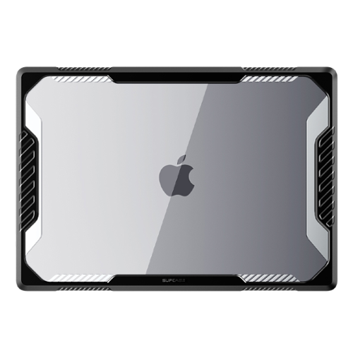 SUPCASE - Unicorn Beetle Hardshell Case for MacBook Air 15" (2023) – Rugged Protection, Sleek Design - Black-Front_Standard 