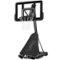 Best Choice Products - Adjustable 4.4-10ft Basketball Hoop, Portable Goal w/Shatterproof Backboard, Ball Return - Black-Front_Standard