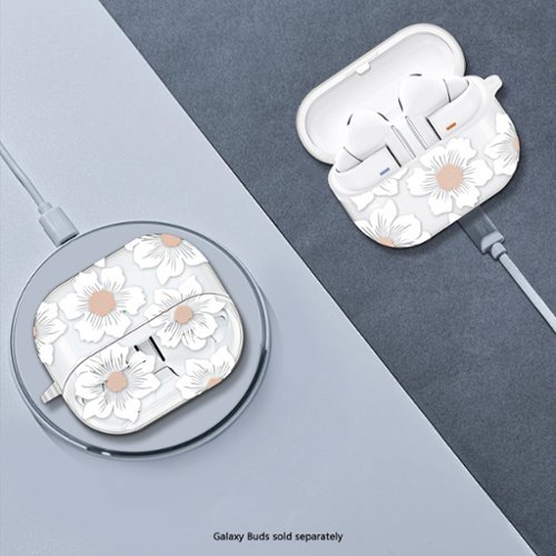 SaharaCase Venture Series Transparent Case for Samsung Galaxy Buds3, Buds3 Pro and Buds3 FE - Desert Flower HOW TO BUY