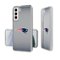 Keyscaper - NFL - New England Patriots - Linen Logo Galaxy Clear Case - S24 - Multicolor-Front_Standard