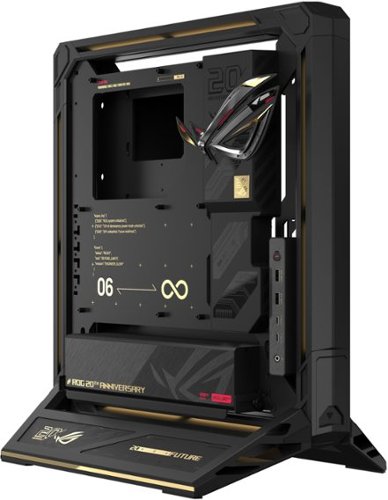 ASUS - ROG GR20 Open-Frame EATX Mid Tower PC Case - 20th Edition
