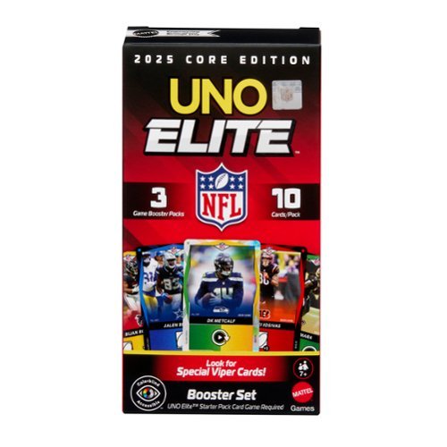 Mattel - UNO Elite NFL Booster Set Cards