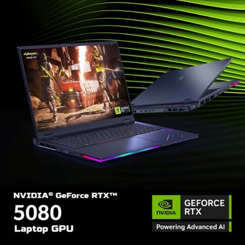 Acer Predator Helios 18 AI - 18 250Hz Gaming Laptop - 2560 x 1600 -Intel Core Ultra 9 - NVIDIA GeForce RTX 5080 – 32GB – 1TB - Abyssal Black WORLDWIDE DELIVERY