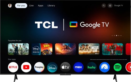 TCL - 85" Class Q5K Series 4K UHD QLED LED Smart Google TV (2025)-Front_Standard