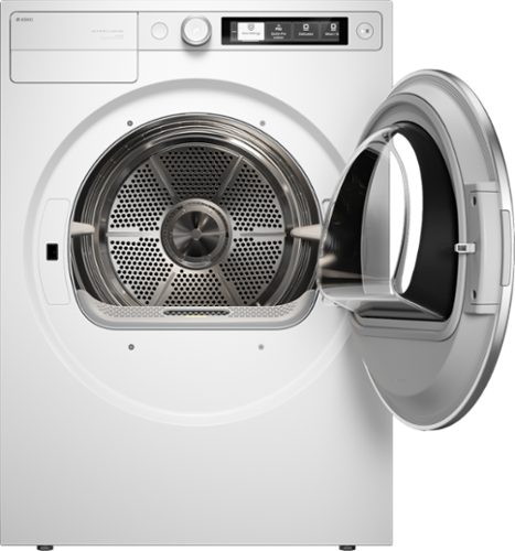 Asko - 5.2 cu. ft. Stackable Electric Vented Dryer - Butterfly Drying System, Soft Drum Technology, 18 Programs – - White