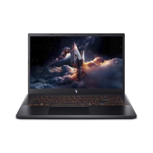 Acer - Nitro V 15.6" FHD IPS 165Hz Gaming Notebook Intel Core i5-13420H 16GB RAM 512GB SSD NVIDIA GeForce RTX 5050 Obsidia - Obsidian Black-Front_Standard 