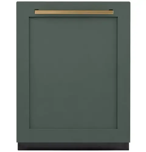 Front. Café - 24 in. Top Control Smart Built-In Stainless Steel Tub Dishwasher with 3rd Rack, 16 Place Settings, 44 dBA - Custom Panel Ready.