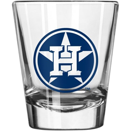 Logo Brands - Houston Astros 2oz. Game Day Shot Glass - Multicolor-Front_Standard 