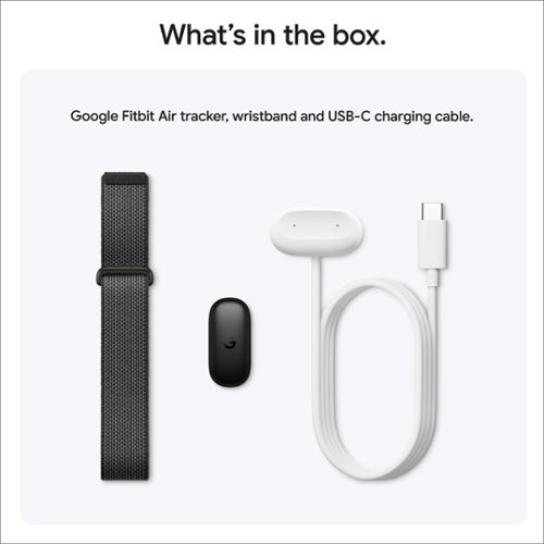 Google Fitbit Air - Screenless Fitness and Health Tracking - Works with Android and iOS - Obsidian - (2026) BUY IN EUROPE