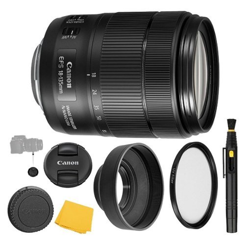 Canon EF S 18 135mm f/3.5 5.6 IS Nano USM Lens Kit - Best Buy