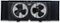 Black+Decker - 9 inch Dual Window Fan for Window Screen with 2 Speed Settings - Black-Front_Standard