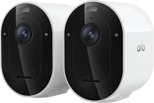 Arlo - Pro 2-Camera Wireless 2K Security Camera (6th Gen) Battery Powered - White