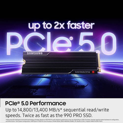 Samsung SSD 9100 PRO with Heatsink 8TB Internal SSD, PCIe 5.0x4 M.2 BUY IN SINGAPORE