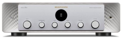 Marantz - MODEL 60n 60W 2.1-Ch. Network Integrated Amplifier - Silver Gold