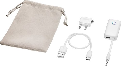 Insignia™ 3.5 mm to Bluetooth Audio Adapter - White BUY IN SINGAPORE