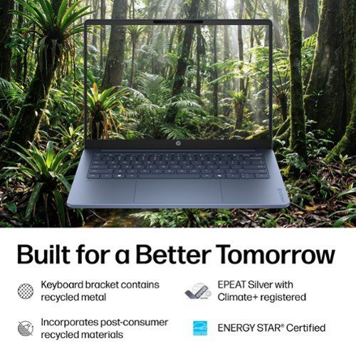 HP OmniBook 3 - 14 2K OLED Laptop - Snapdragon X (8-Core CPU) - 16GB Memory - 512GB SSD - Copilot+ - 41+ Hrs Battery Life¹ - Starlit Blue BUY IN UAE
