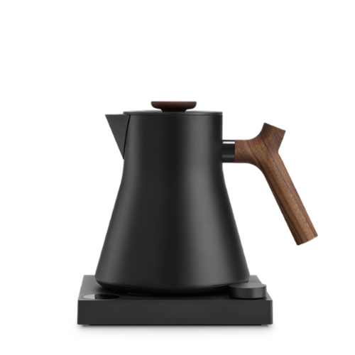 Fellow - Corvo EKG Pro Electric Kettle - Matte Black and Walnut