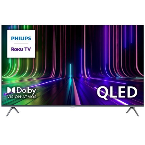 Philips - 55" Class 7900 Series QLED 4K UHD Smart Roku TV-Front_Standard 