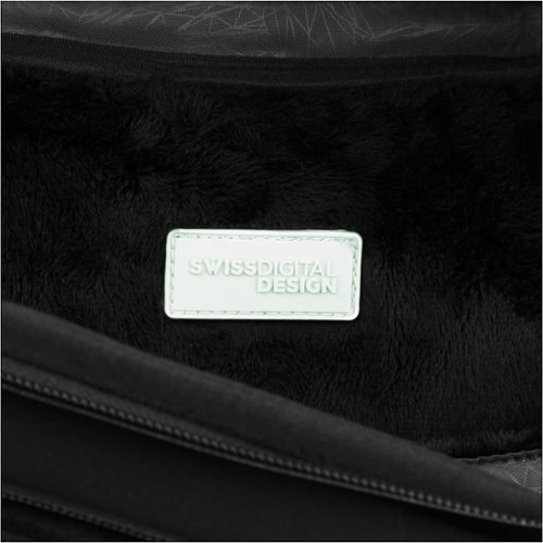 Swissdigital Design SEON L+ TSA-Friendly Backpack With USB Charging Port  RFID Protection and Fits Up to 16″ Laptop - Black BUY IN QATAR
