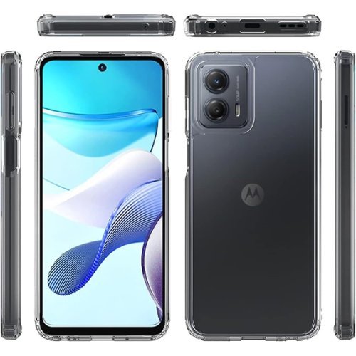 SaharaCase Hybrid-Flex Hard Shell Series Case for Motorola G 5G (2023) - Clear WHERE TO BUY