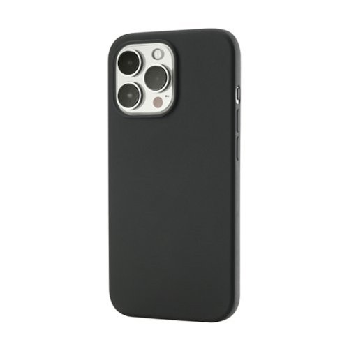  Best Buy essentials - Liquid Silicone Case with MagSafe for iPhone 13 Pro - Black