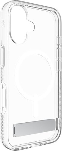 ZAGG Crystal Palace Snap MagSafe Compatible Case w/ Kickstand for Apple iPhone 16 - Clear HOW TO BUY