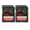 SanDisk - 128GB Extreme PRO 200MB/s SDXC UHS-I Memory Card (2-pack)-Front_Standard