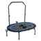 Stamina Products - Stamina InTone Oval Fitness Rebounder Trampoline for Cardio with Handlebars - 49.5-Black-Front_Standard