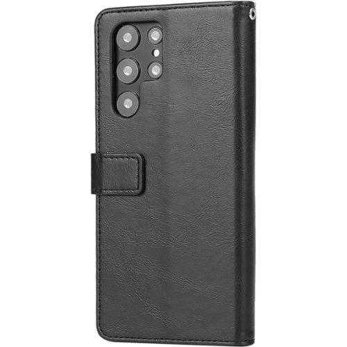 SaharaCase Folio Wallet Case for Samsung Galaxy S22 Ultra - Black WORLDWIDE DELIVERY