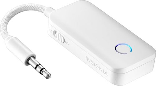 Insignia™ 3.5 mm to Bluetooth Audio Adapter - White BUY IN MIDDLE EAST