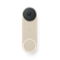 Google - Nest Doorbell (wired, 3rd gen) - Latest Model - 2K Video and Gemini - Linen-Front_Standard
