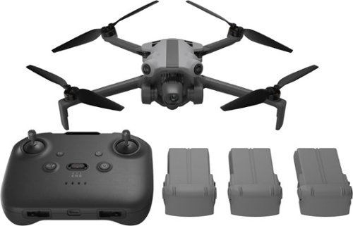 SKYROVER - X1 FLY MORE COMBO 8K DRONE WITH REMOTE CONTROLLER - GRAY