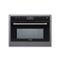 Koolmore - 24 In. Stainless Steel Built-in Convection Microwave Oven with Speed and Sensor Cooking, cu ft - Black-Front_Standard