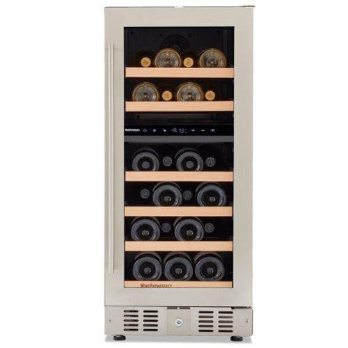 Wine Enthusiast S 15” Undercounter Dual Zone Wine Cellar, SS RH - Stainless Steel