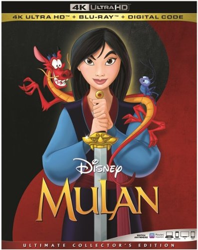 Disney - Mulan   - 4K Blu-Ray [4K Ultra HD Blu-ray]-Front_Standard 